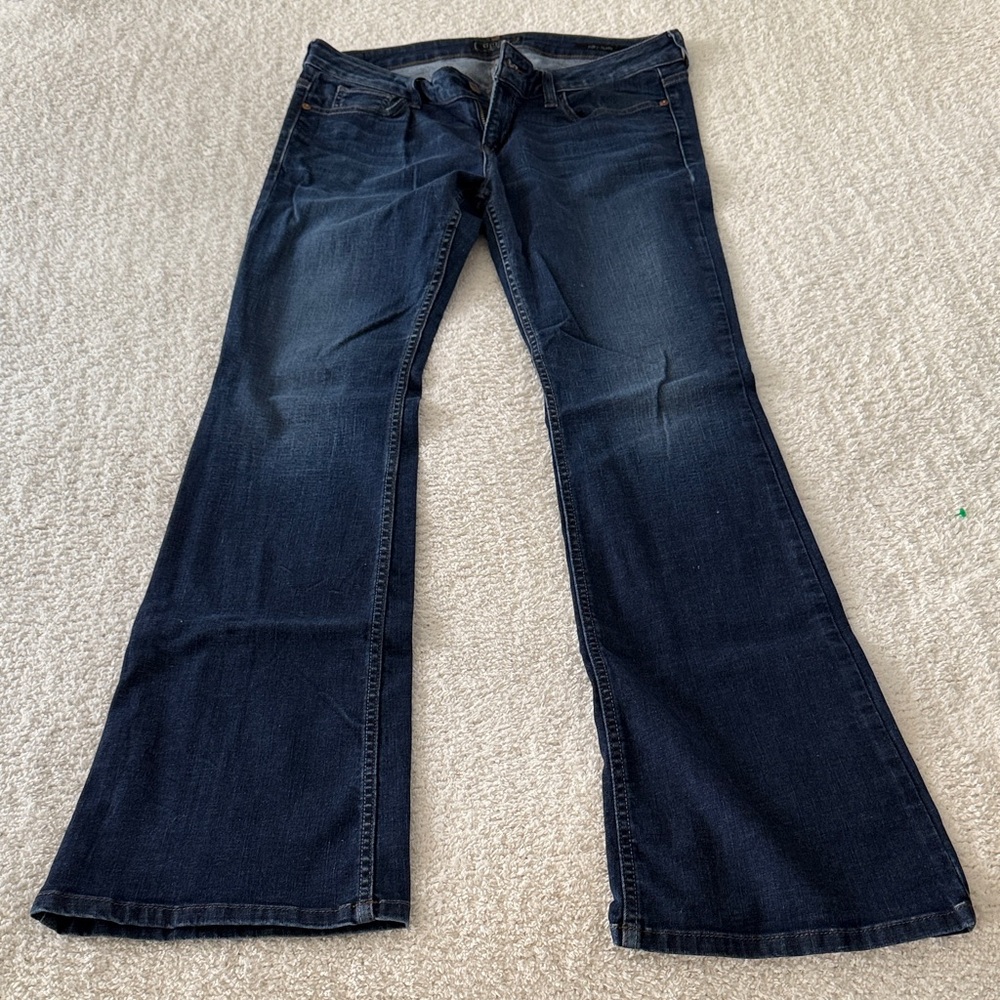 Guess Dark Blue Flare Jeans